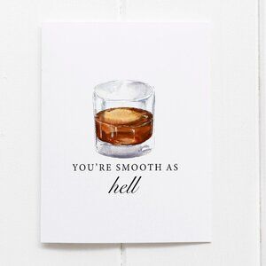 Funny Bourbon Greeting Card